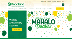 Desktop Screenshot of foodland.com